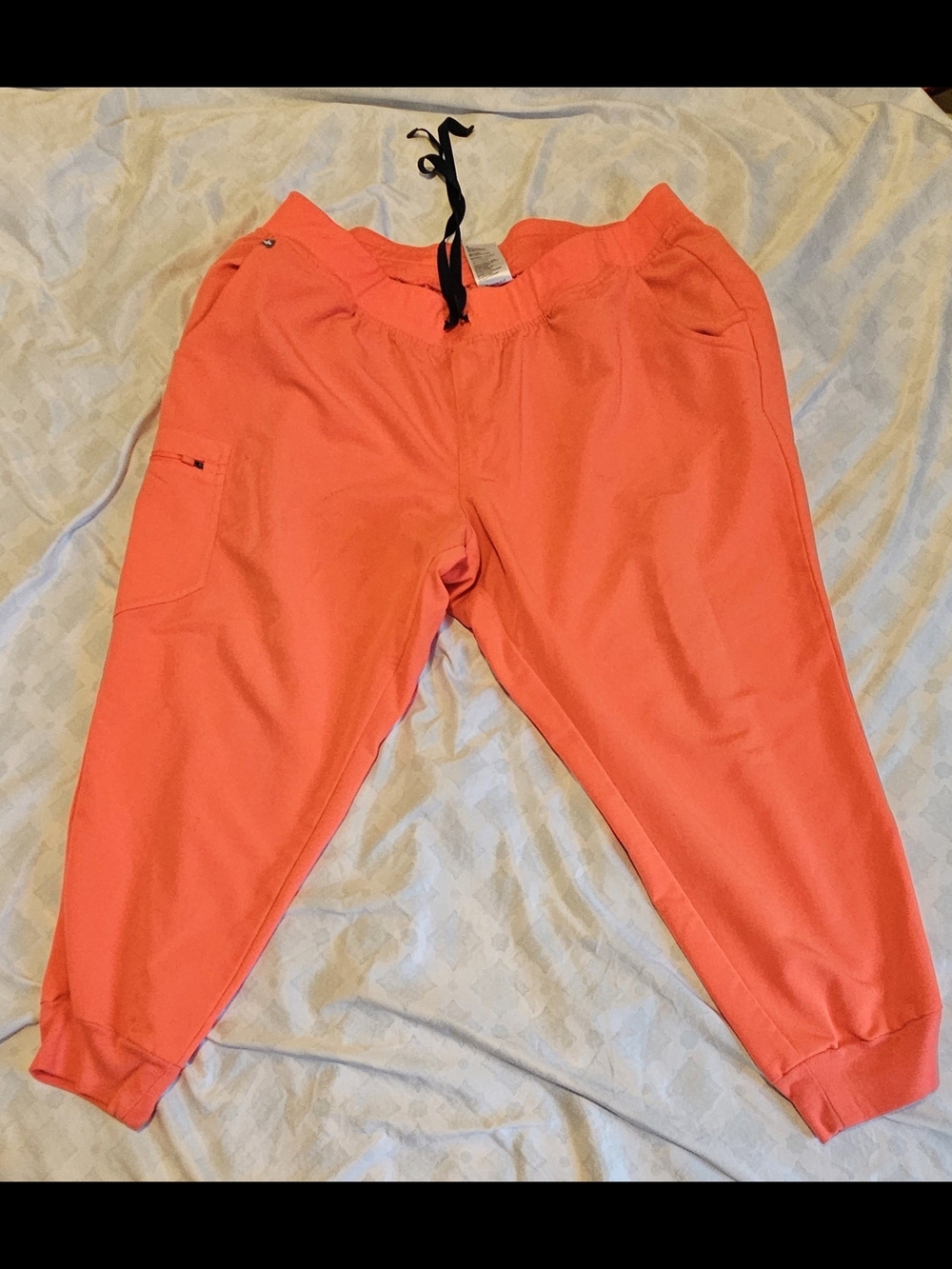 FIGS Fiery Coral Zamora Joggers